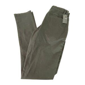 American Tall Carman Tapered Chino Pants Mens 30 x 38 Black Cotton